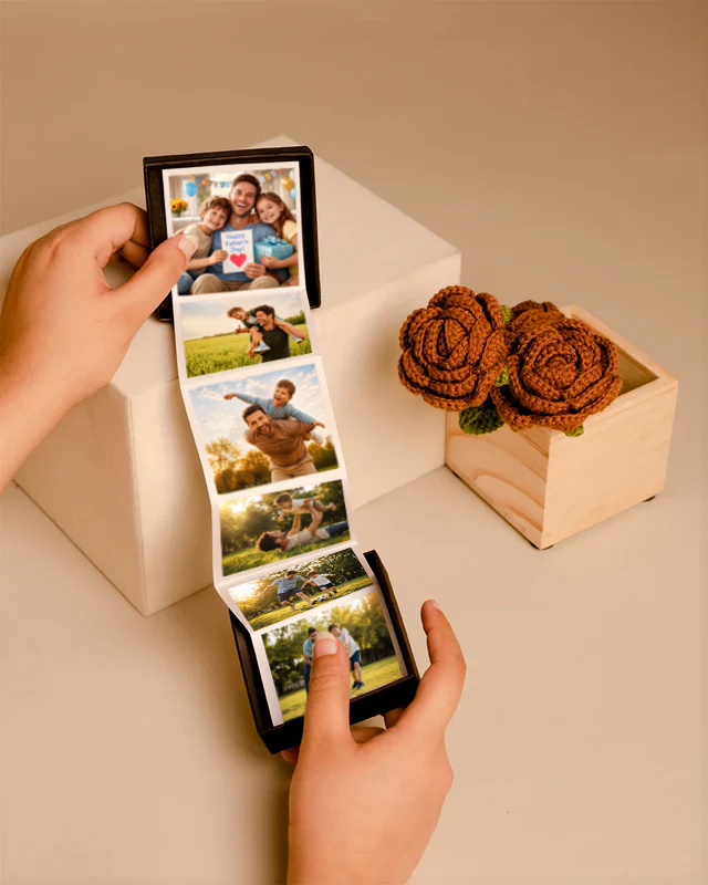 Personalized Photo Roll Box