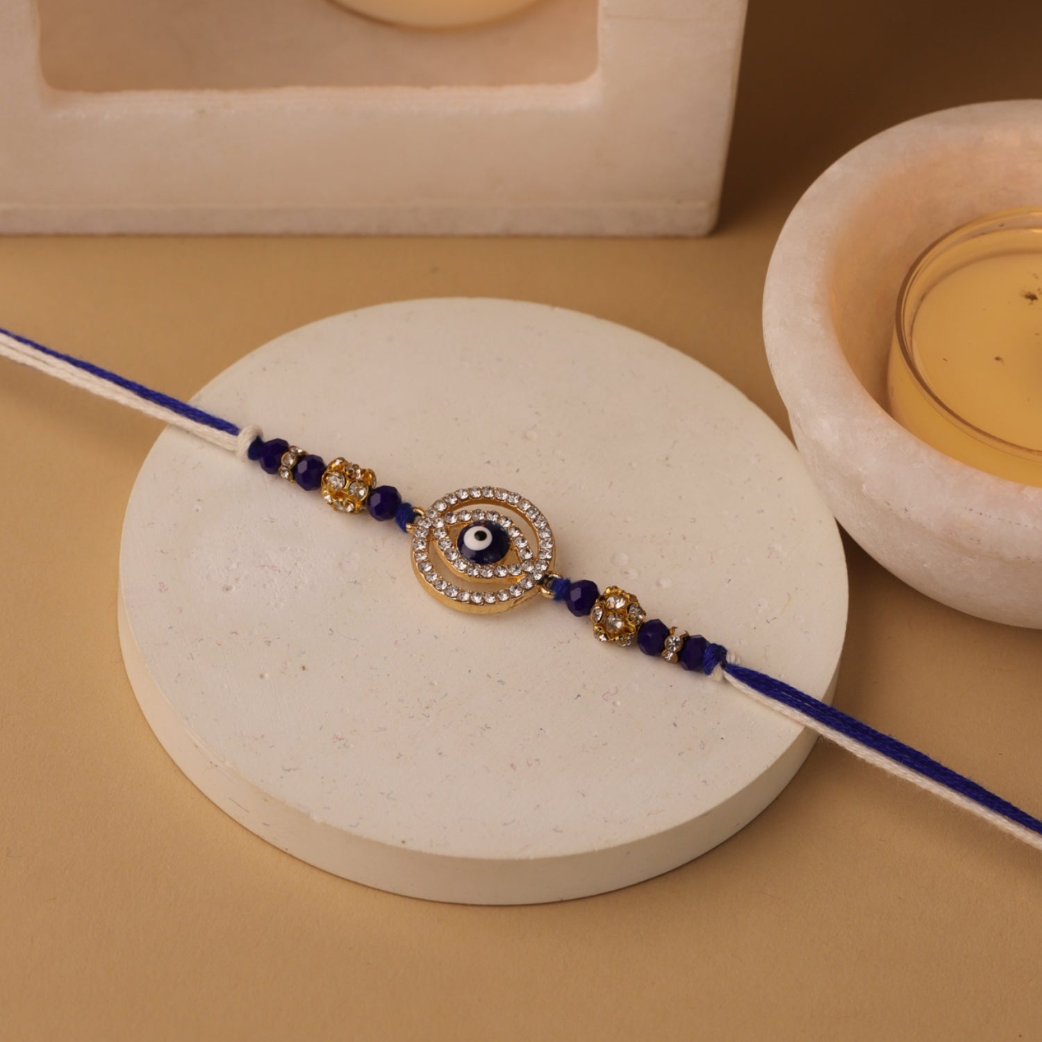 Blue Evil Eye Rakhi