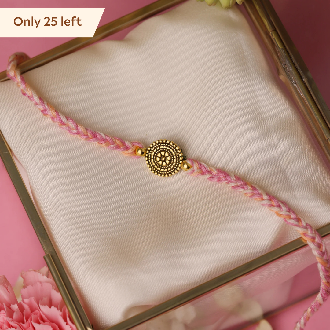 Golden Sansaar Charm Rakhi