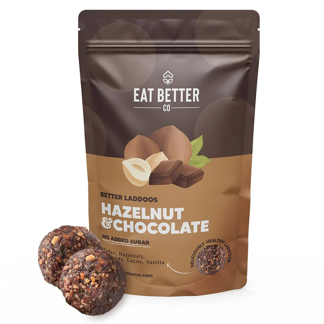 Eat Better Hazelnut & Chocolate Laddoo 70gm